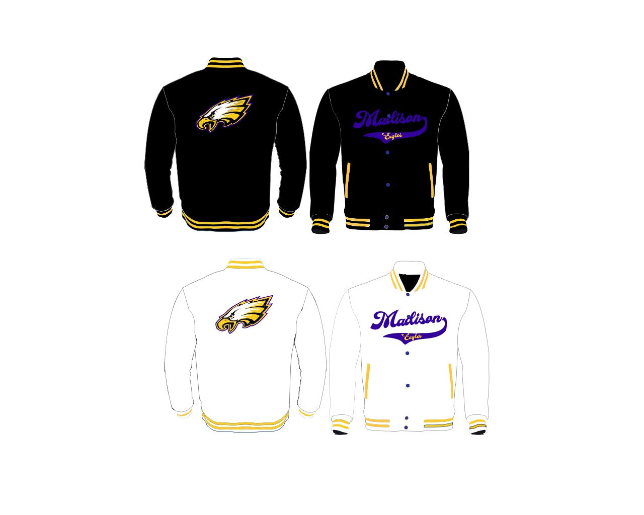 Custom Satin Starter Jackets
