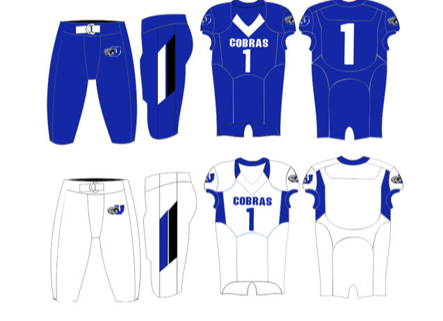 Custom Team Football Uniforms