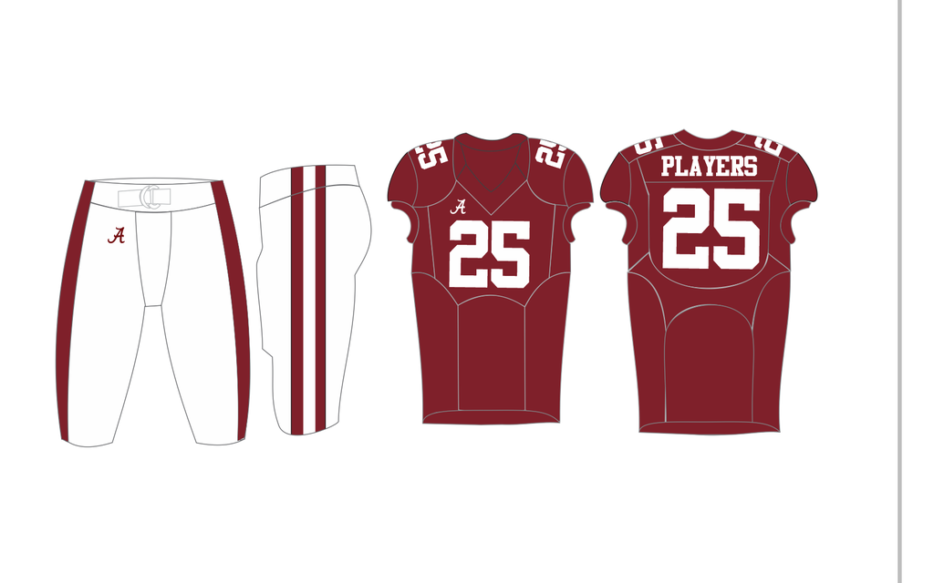 Custom Team Football Uniforms