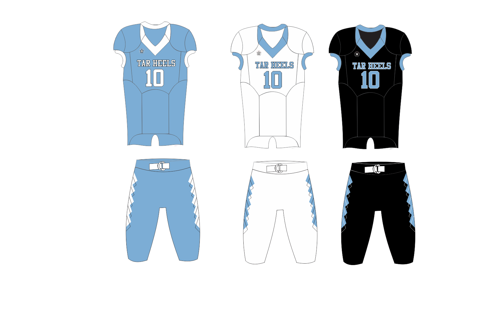 Custom Team Football Uniforms