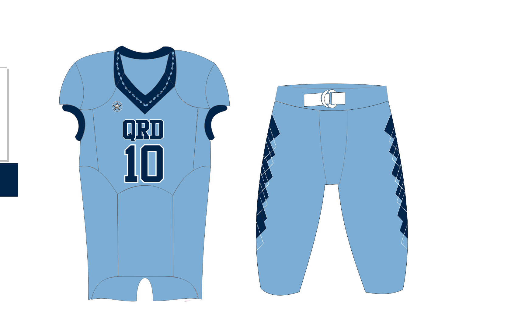 Custom Team Football Uniforms